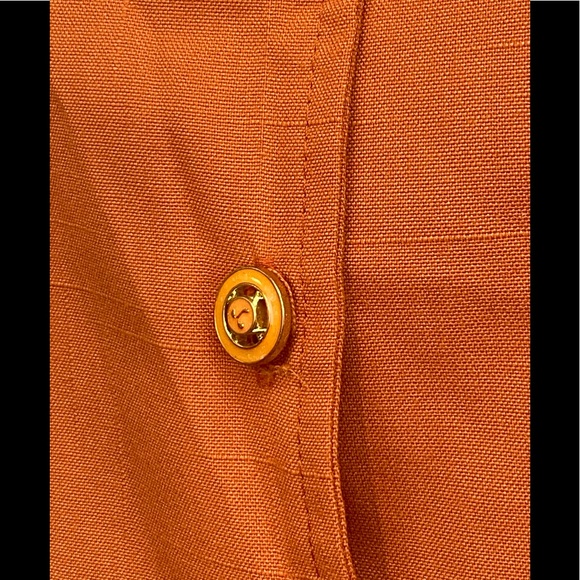 Vintage Sleeveless Button Down Vest Sz XL - Picture 6 of 7